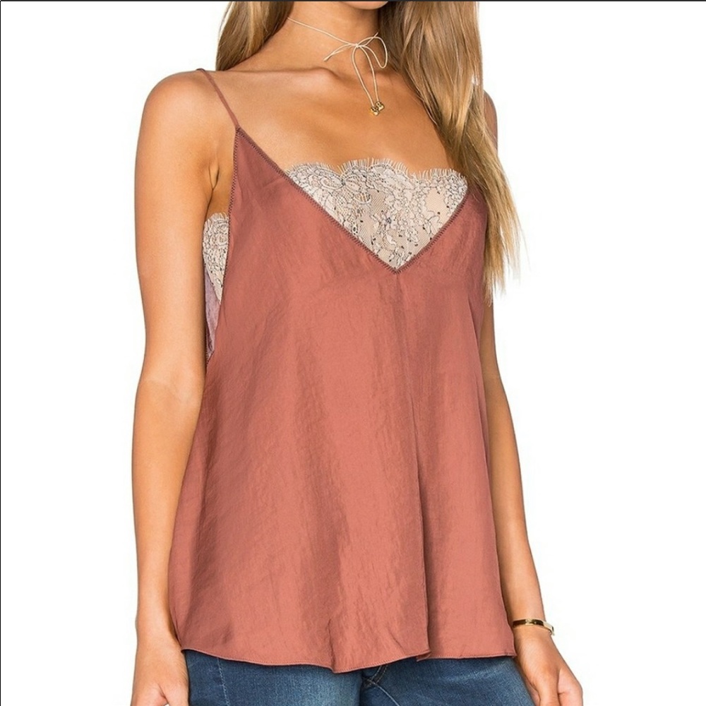 Free People Deep V Bandeau Cami